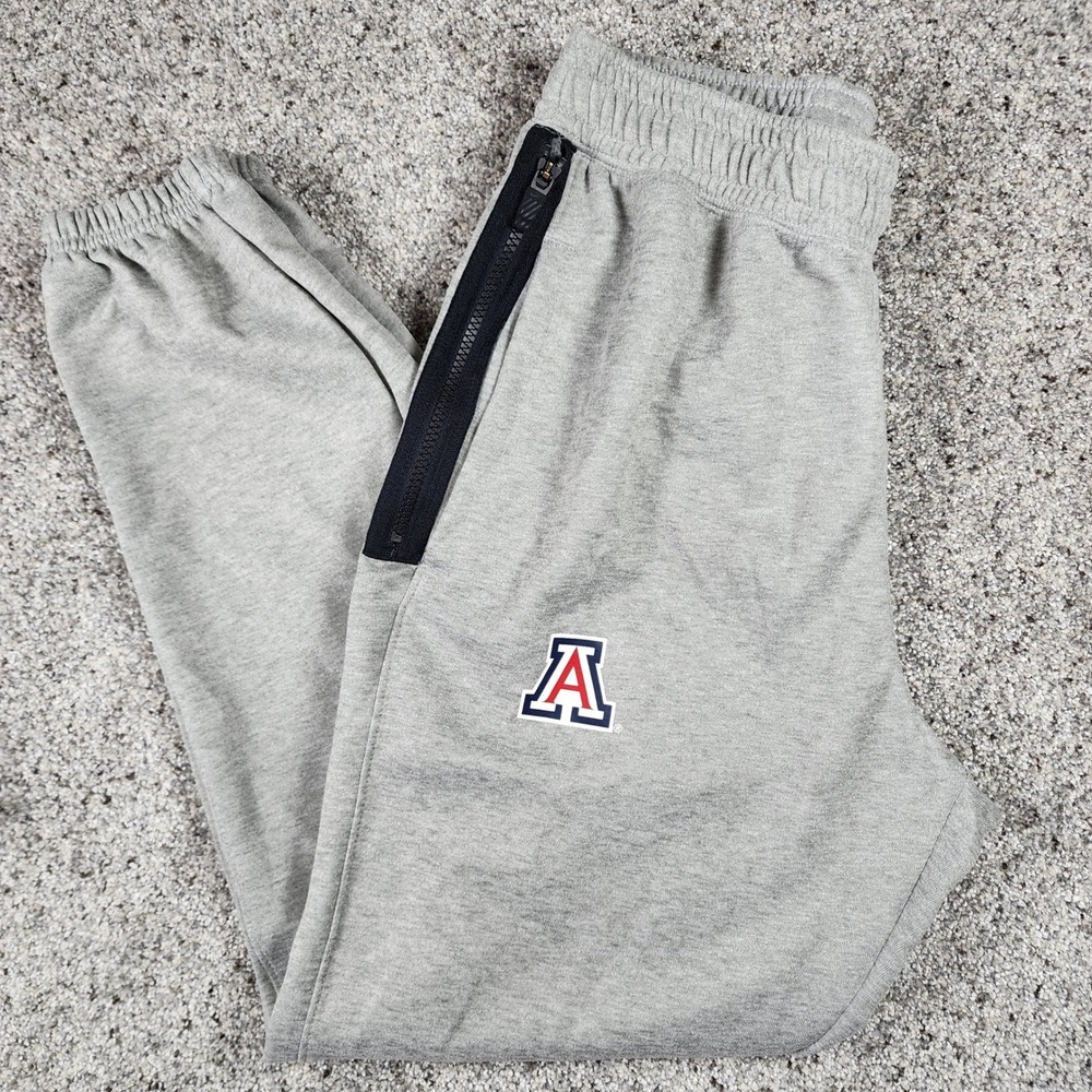 Nike Sweatpants Mens Small Arizona Wildcats Dri-FIT Joggers Gray Excellent